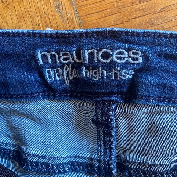 Maurice’s Everflex High Rise Denim Jean Size 4 - Picture 5 of 8
